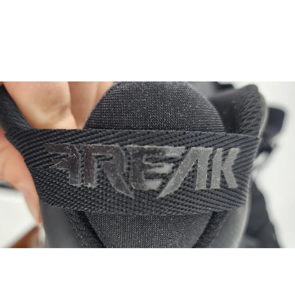 NEW‎ Adidas Freak X Carbon Mid Tripple Black Football Cleats Size 18